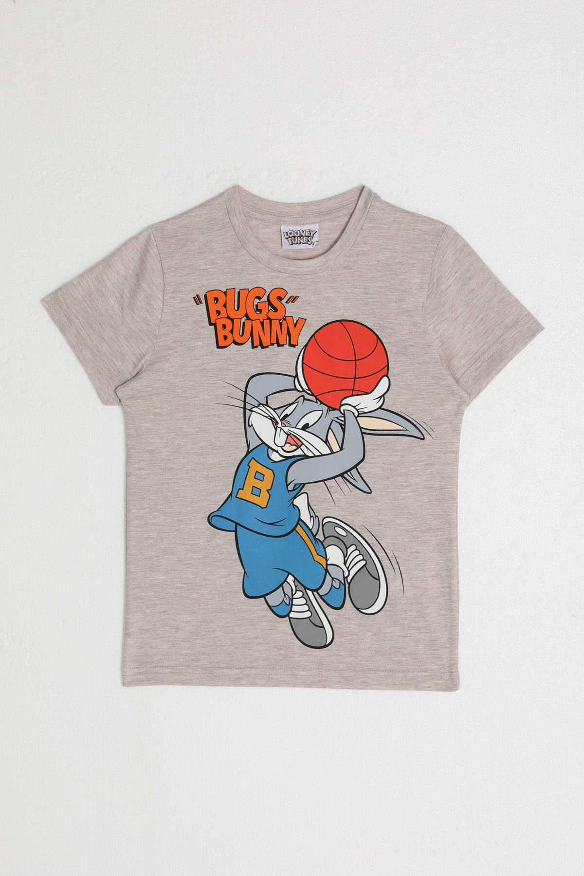 Looney Tunes - Looney Tunes L1585-2 Erkek Çocuk Tişört Mocha Melanj