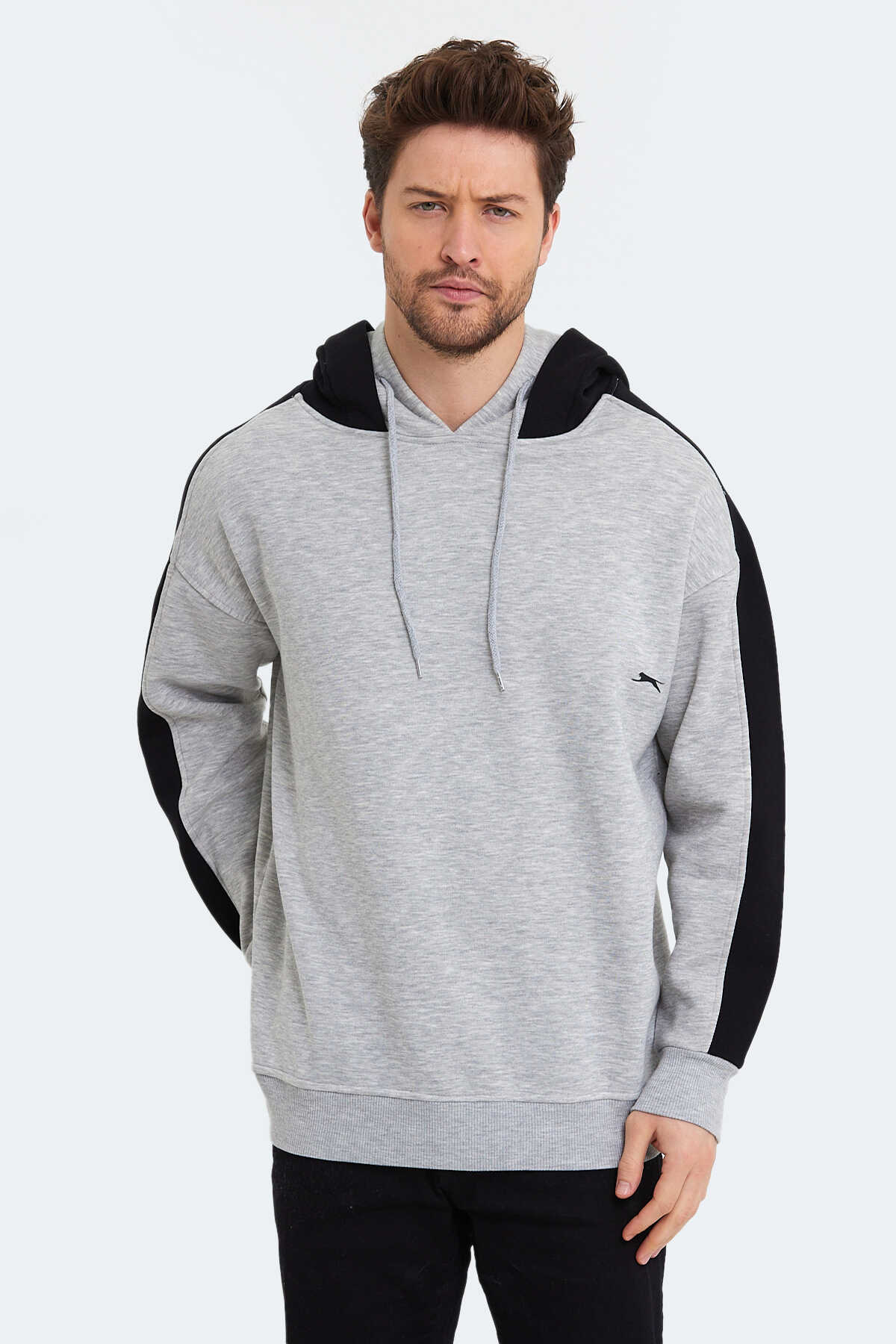 Slazenger - Slazenger KALEA Erkek Sweatshirt Gri