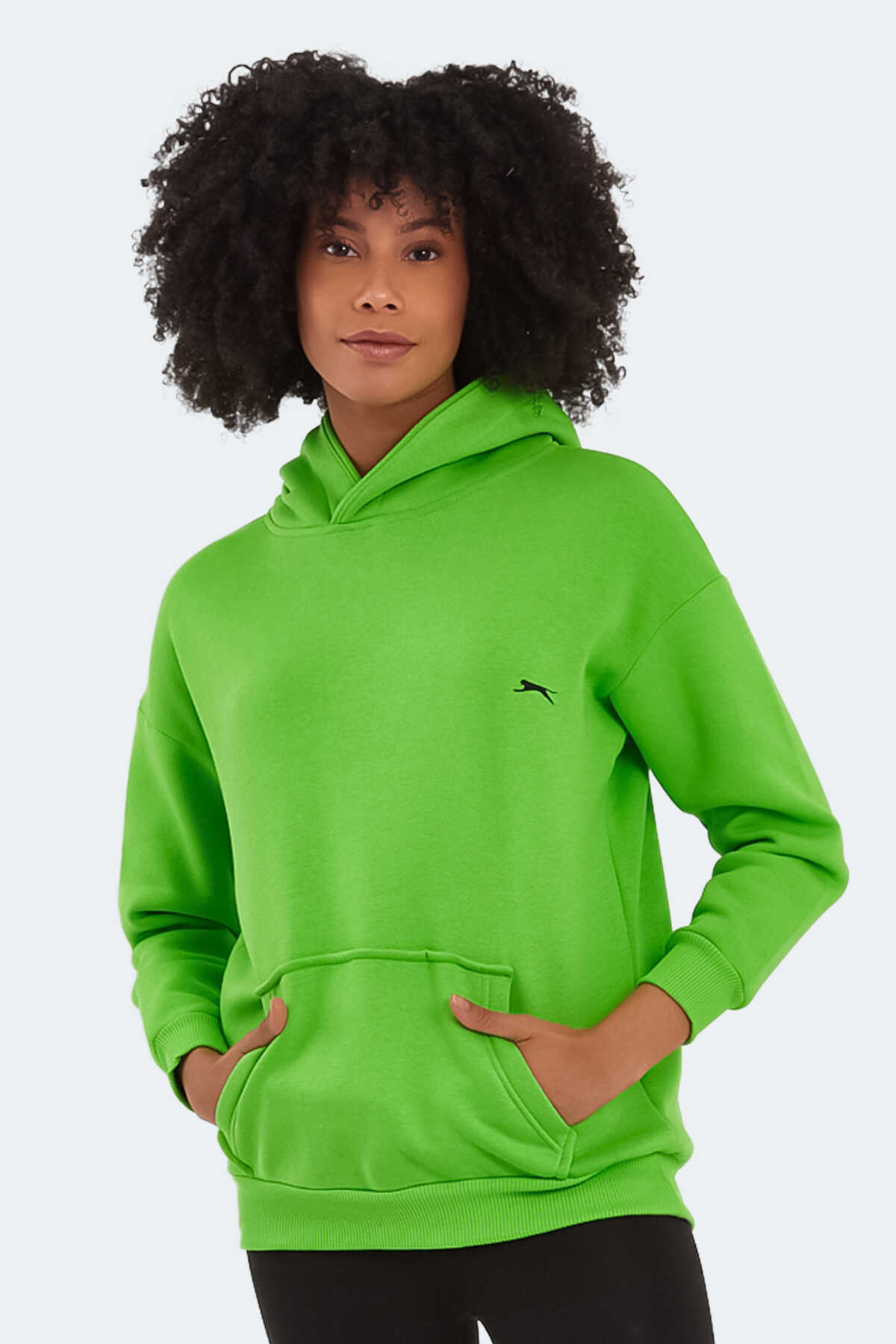 Slazenger - Slazenger KATSU OVERSIZE Kadın Sweatshirt Nane