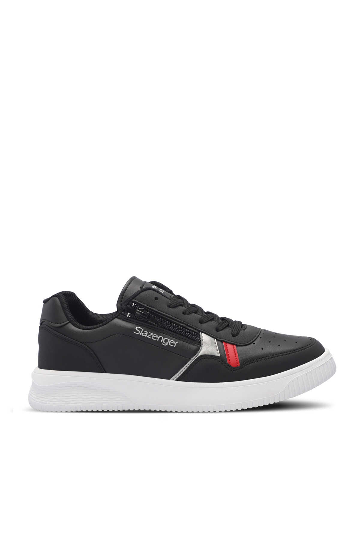 Slazenger - MAJORITY I K Unisex Sneaker Ayakkabı Siyah / Beyaz