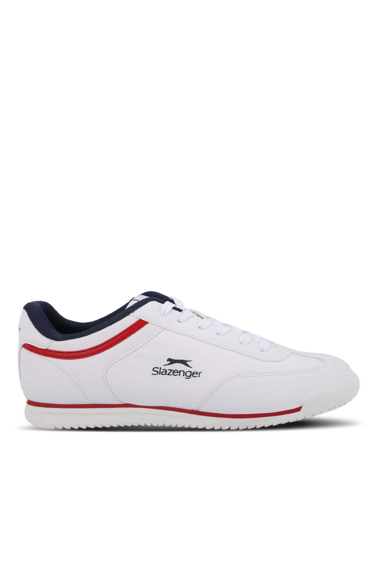 Slazenger - Slazenger MOJO I Erkek Sneaker Ayakkabı Beyaz / Kırmızı