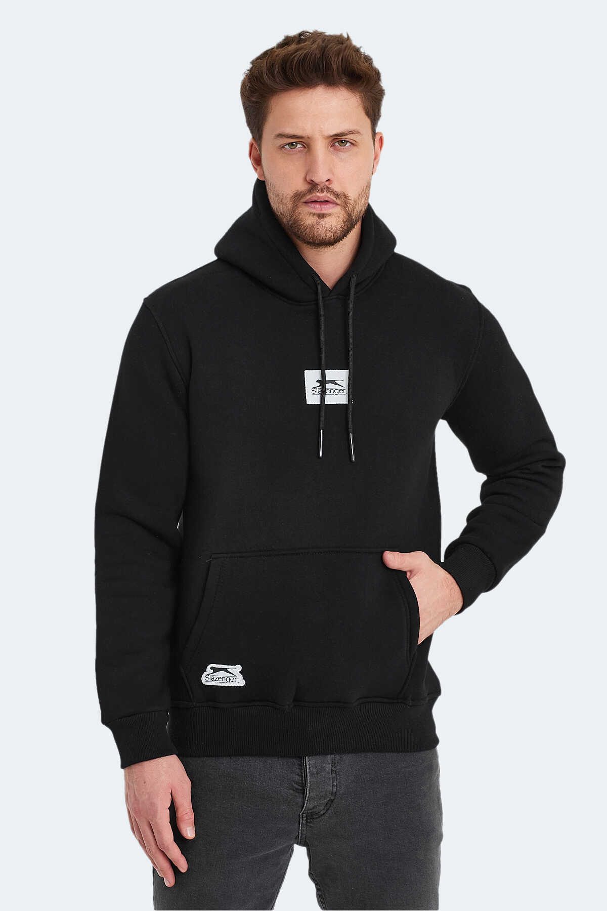 Slazenger - Slazenger OPHIR I Erkek Sweatshirt Siyah