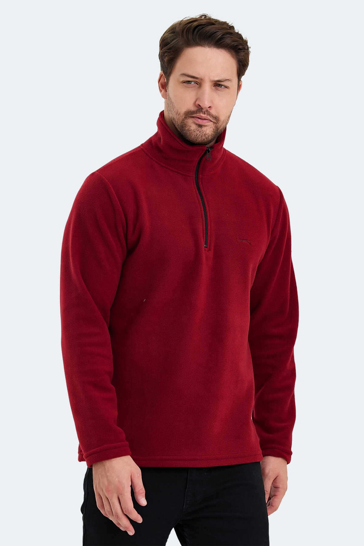 Slazenger - Slazenger SANNE Erkek Polar Bordo