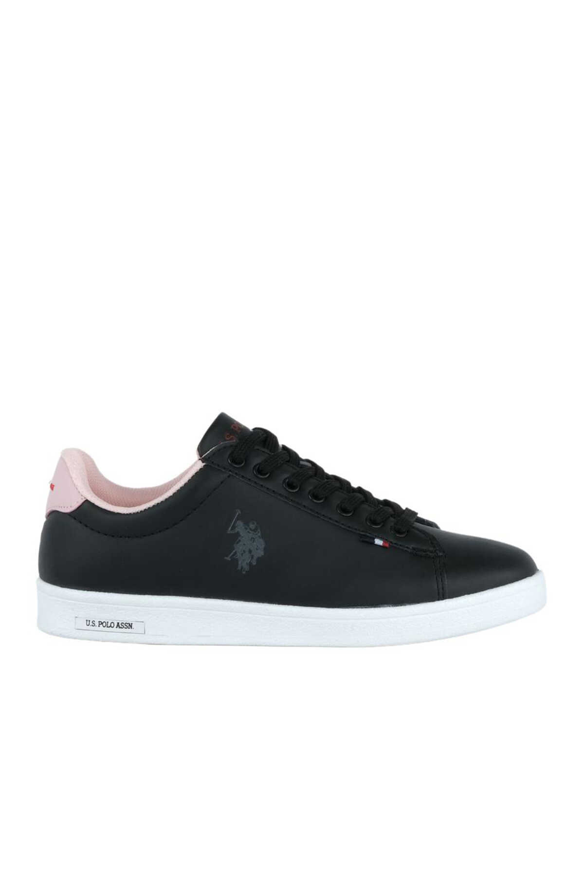 U.S. Polo Assn. - U.S. Polo Assn. FRANCO 3FX Unisex Sneaker Ayakkabı Siyah