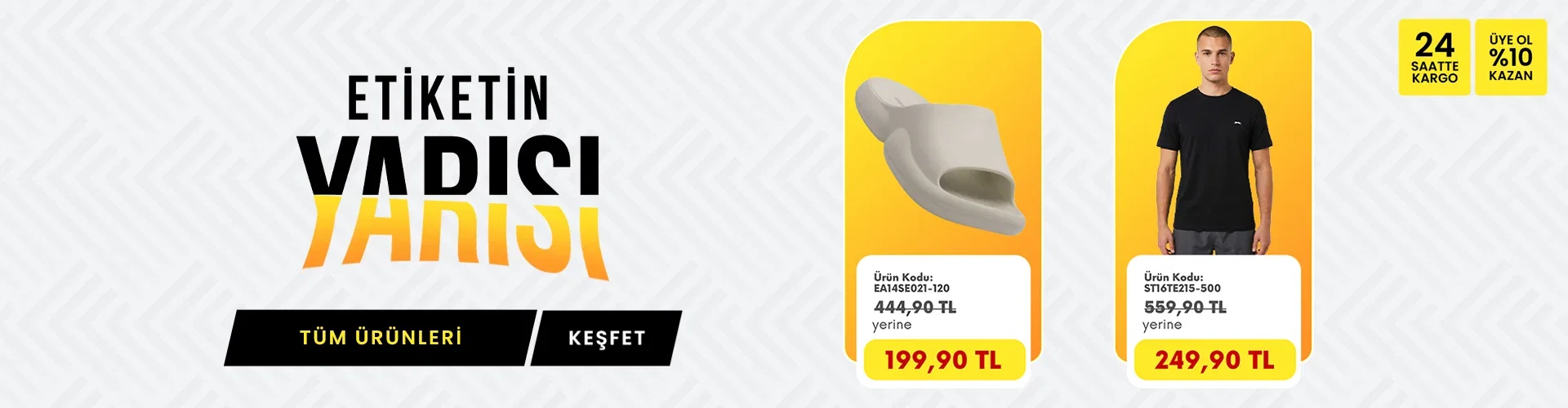 Etiketin Yarısı