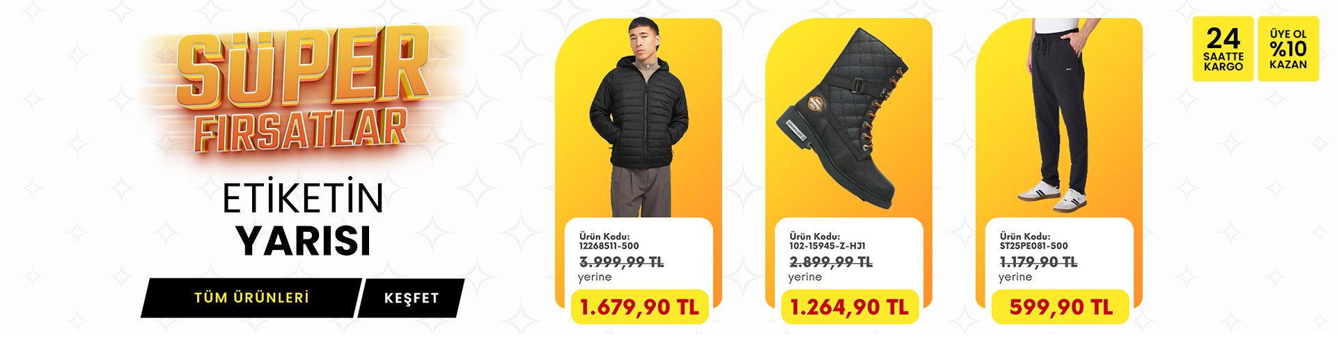 Etiketin Yarısı