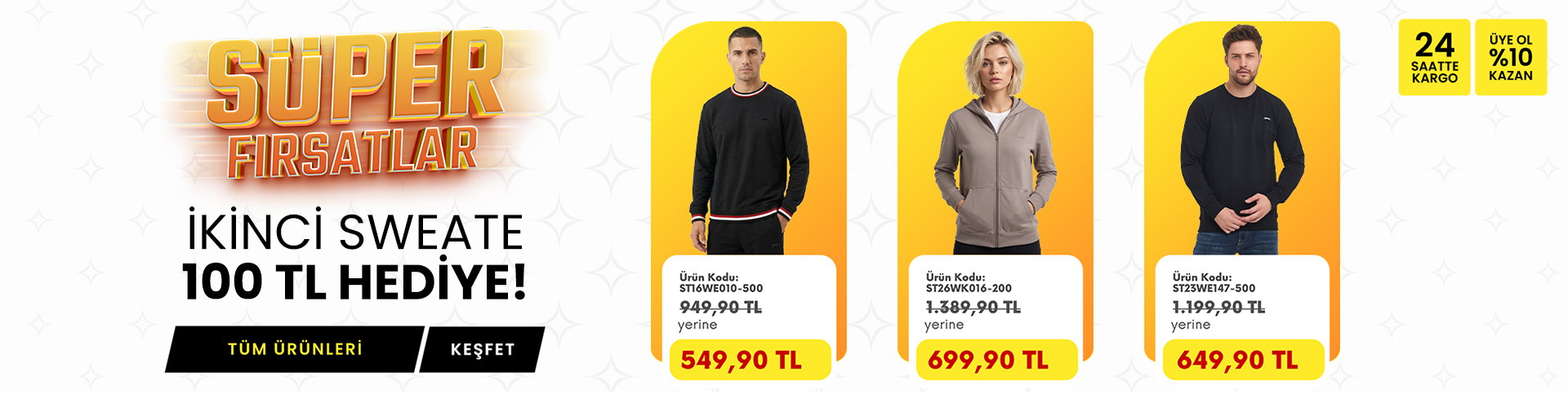İkinci Sweate 100 TL