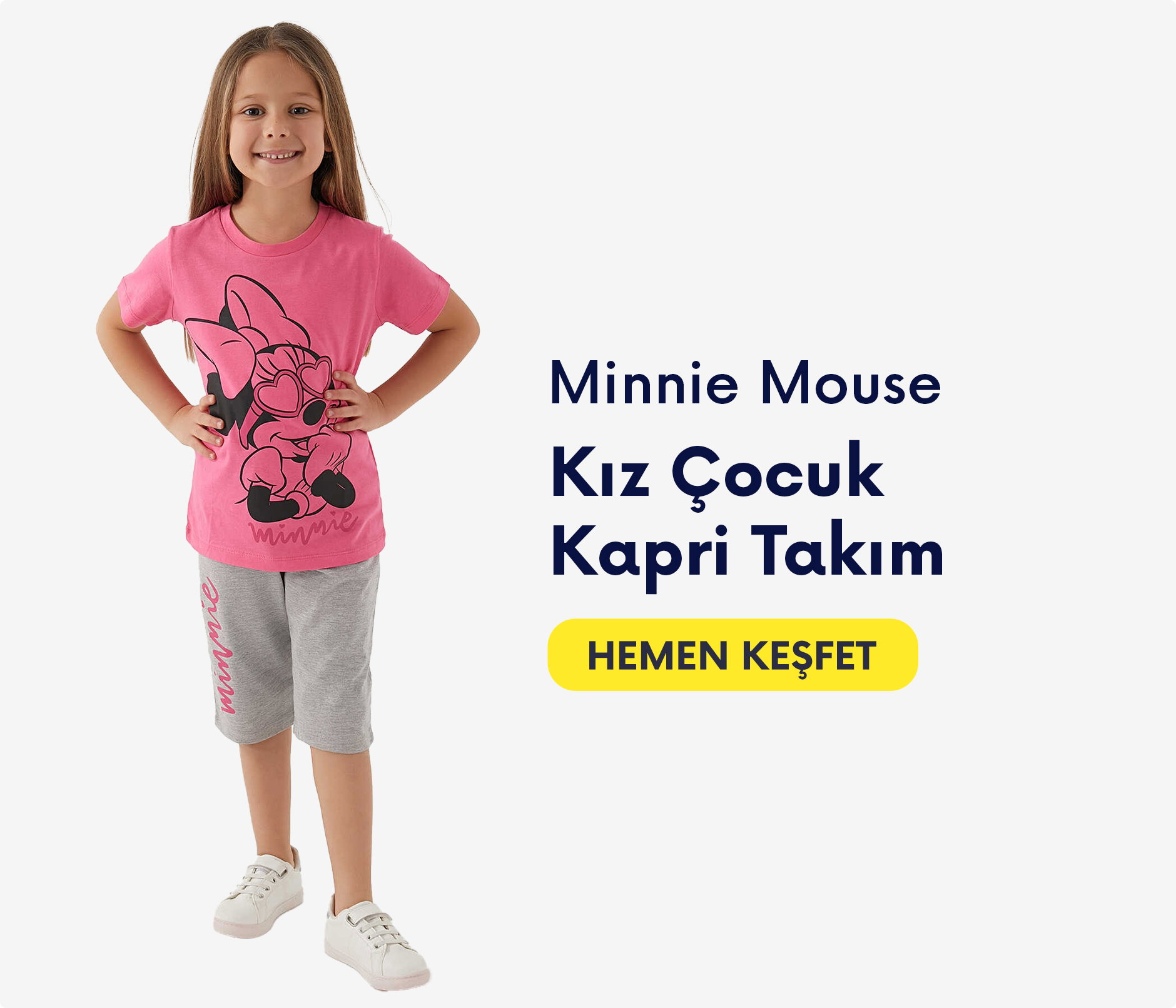 Kız Çocuk Kapri Takım