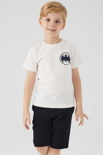 Batman - Batman L1556-3 Erkek Çocuk Vanilya Alt Üst Takım