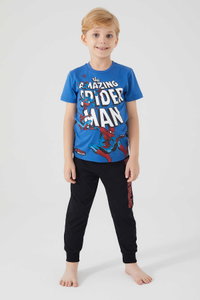 Beyond Amazing - Beyond Amazing D4754-3 Erkek Çocuk Cobalt Pijama