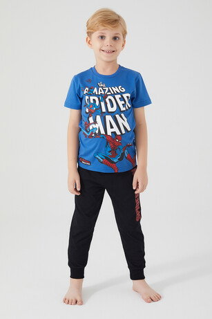 Beyond Amazing D4754-3 Erkek Çocuk Cobalt Pijama