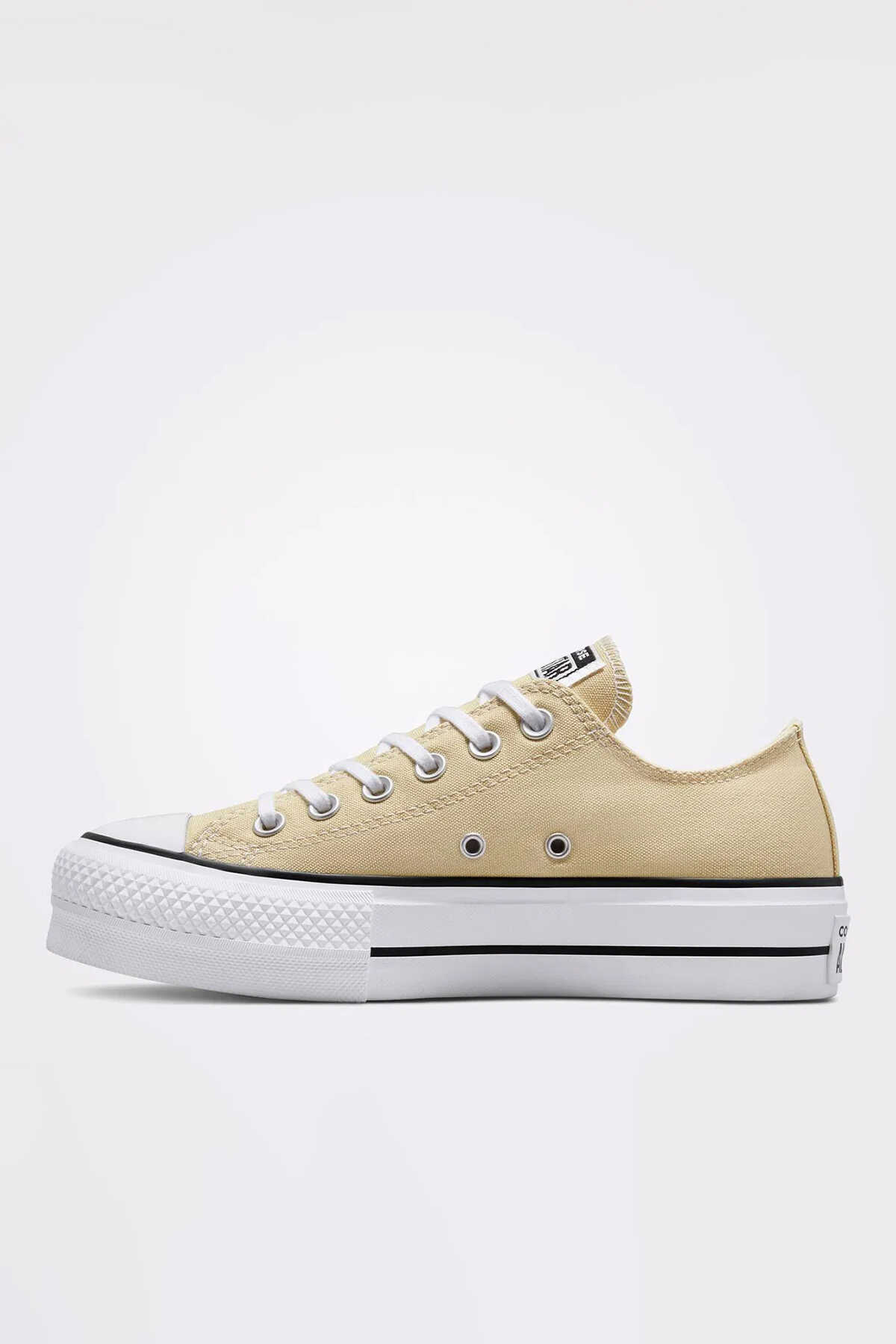 Converse CTAS LIFT OX Unisex Bej / Beyaz / Bej Sneaker Converse CTAS LIFT OX Unisex Bej / Beyaz / Bej Sneaker