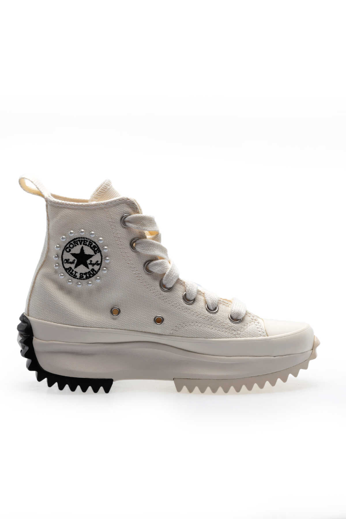 Converse RUN STAR HIKE Unisex Bej / Siyah Sneaker (1)