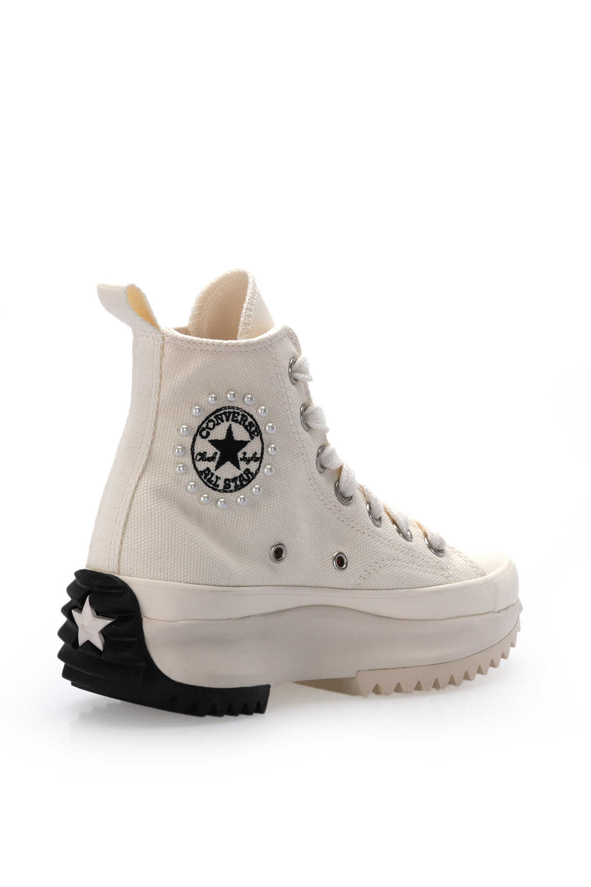 Converse RUN STAR HIKE Unisex Bej / Siyah Sneaker - 5