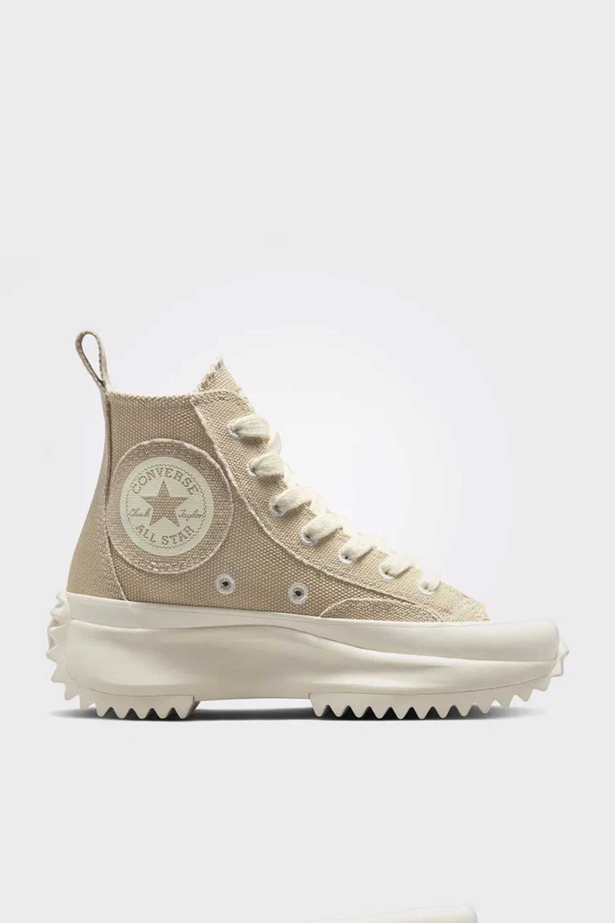 Converse - Converse RUN STAR HIKE Unisex Sneaker Ayakkabı Bej / Gri