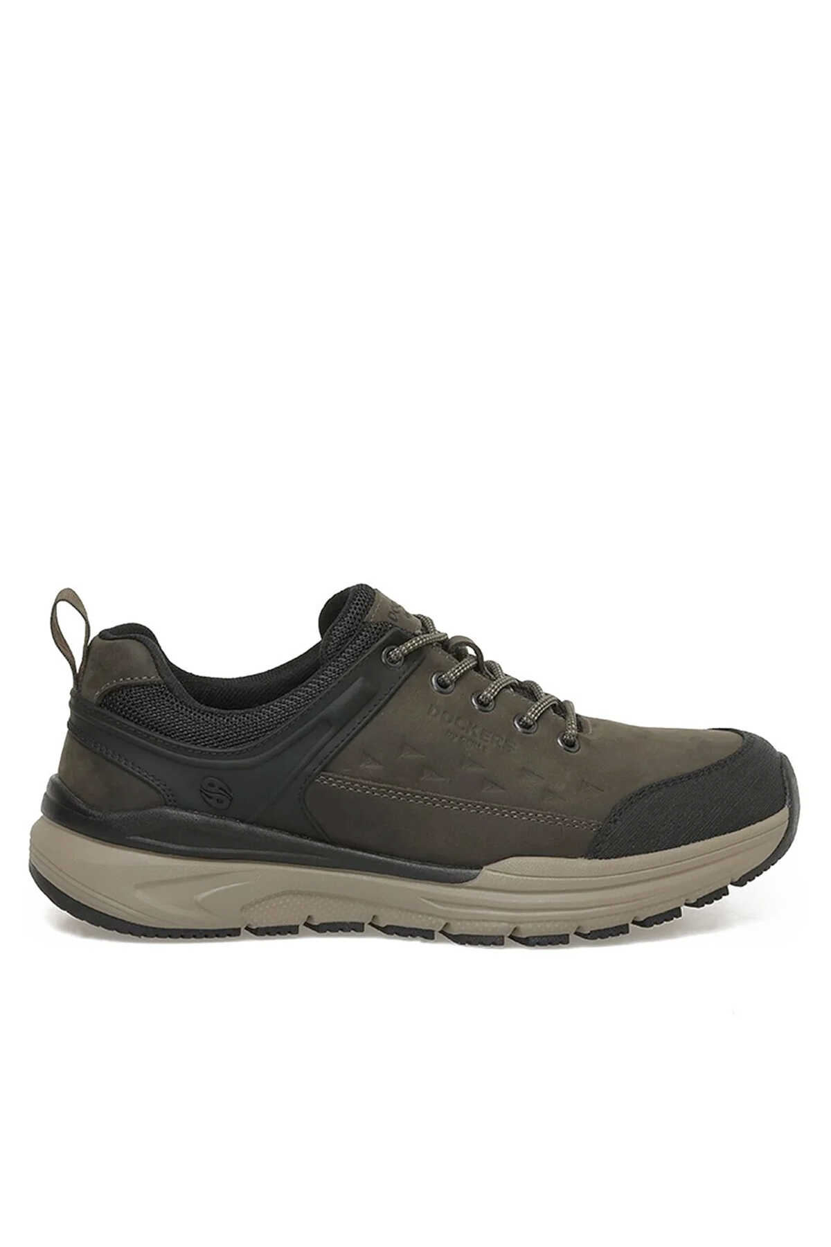 Dockers - Dockers 235060 3PR Erkek Deri Sneaker Ayakkabı Haki