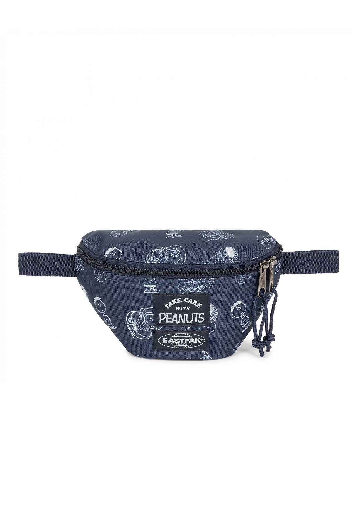 Eastpak - Eastpak SPRINGER Unisex Bel Çantası Peanuts Navy