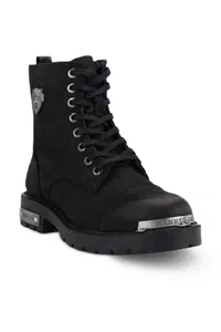 Hammer Jack - Hammer Jack GARSON Kadın Siyah Yıkama Nubuk Bot