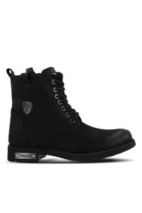 Hammer Jack - Hammer Jack MERDANE Erkek Siyah Yıkama Nubuk Bot