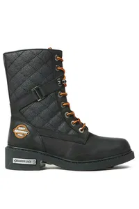 Hammer Jack - Hammer Jack ZENNE Kadın Siyah Bot