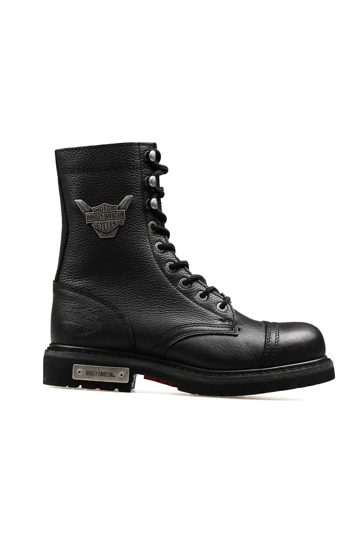 Harley Davidson - Harley Davidson COLMAR Unisex Bot BLACK / BASKILI DERİ