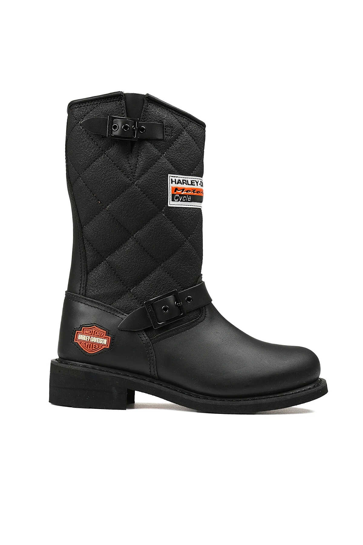 Harley Davidson - Harley Davidson LACONIA 644 Unisex Çizme BLACK / YAĞLI DERİ