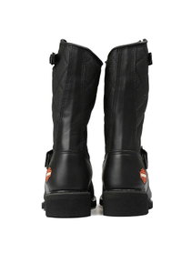 Harley Davidson - Harley Davidson LACONIA 644 Kadın BLACK / YAĞLI DERİ Çizme