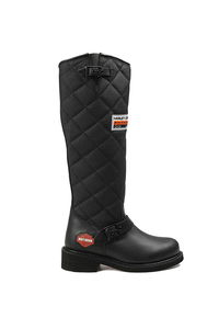 Harley Davidson - Harley Davidson LACONIA HI 646 Unisex BLACK / YAĞLI DERİ Çizme