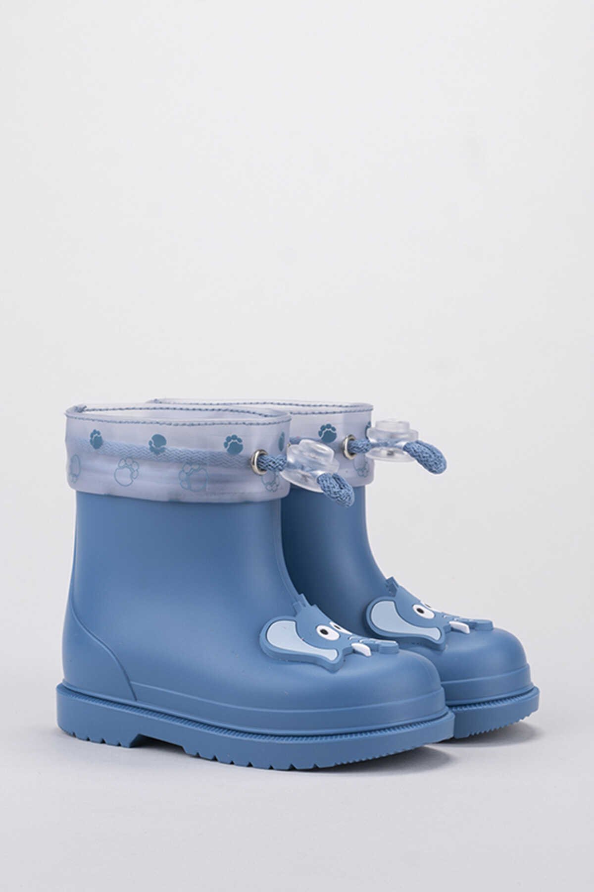 Igor - Igor BIMBI ELEFANTE Yağmur Çizmesi Kız Çocuk Ayakkabı Açık Mavi