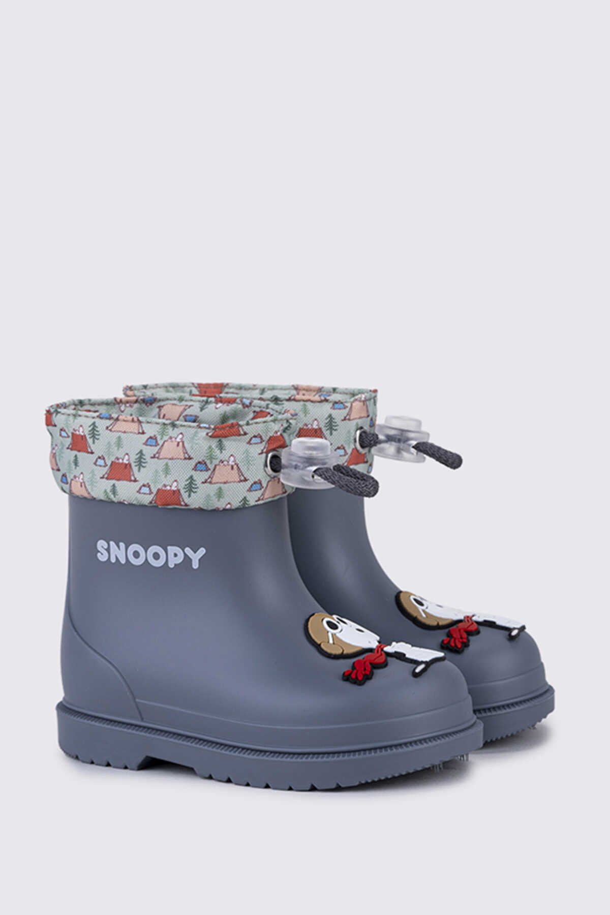 Igor - Igor BIMBI SNOOPY Yağmur Çizmesi Unisex Çocuk Ayakkabı Açık Mavi