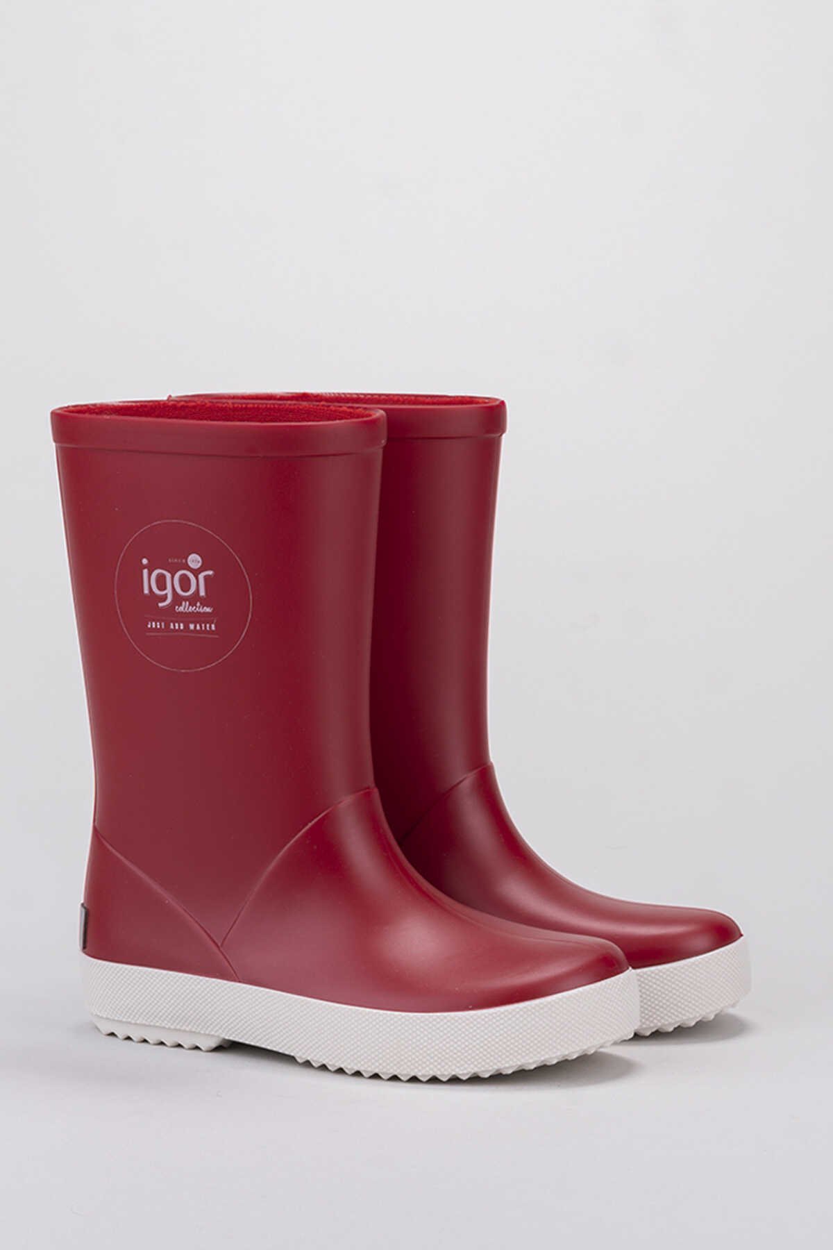 Igor - Igor SPLASH NAUTICO Yağmur Çizmesi Kız Çocuk Ayakkabı Kırmızı