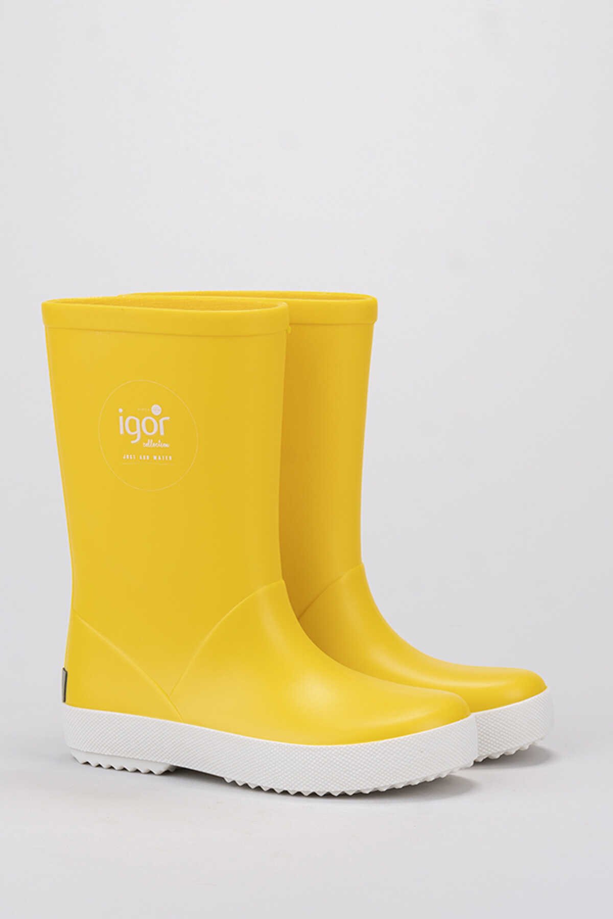 Igor - Igor SPLASH NAUTICO Yağmur Çizmesi Unisex Çocuk Ayakkabı Sarı