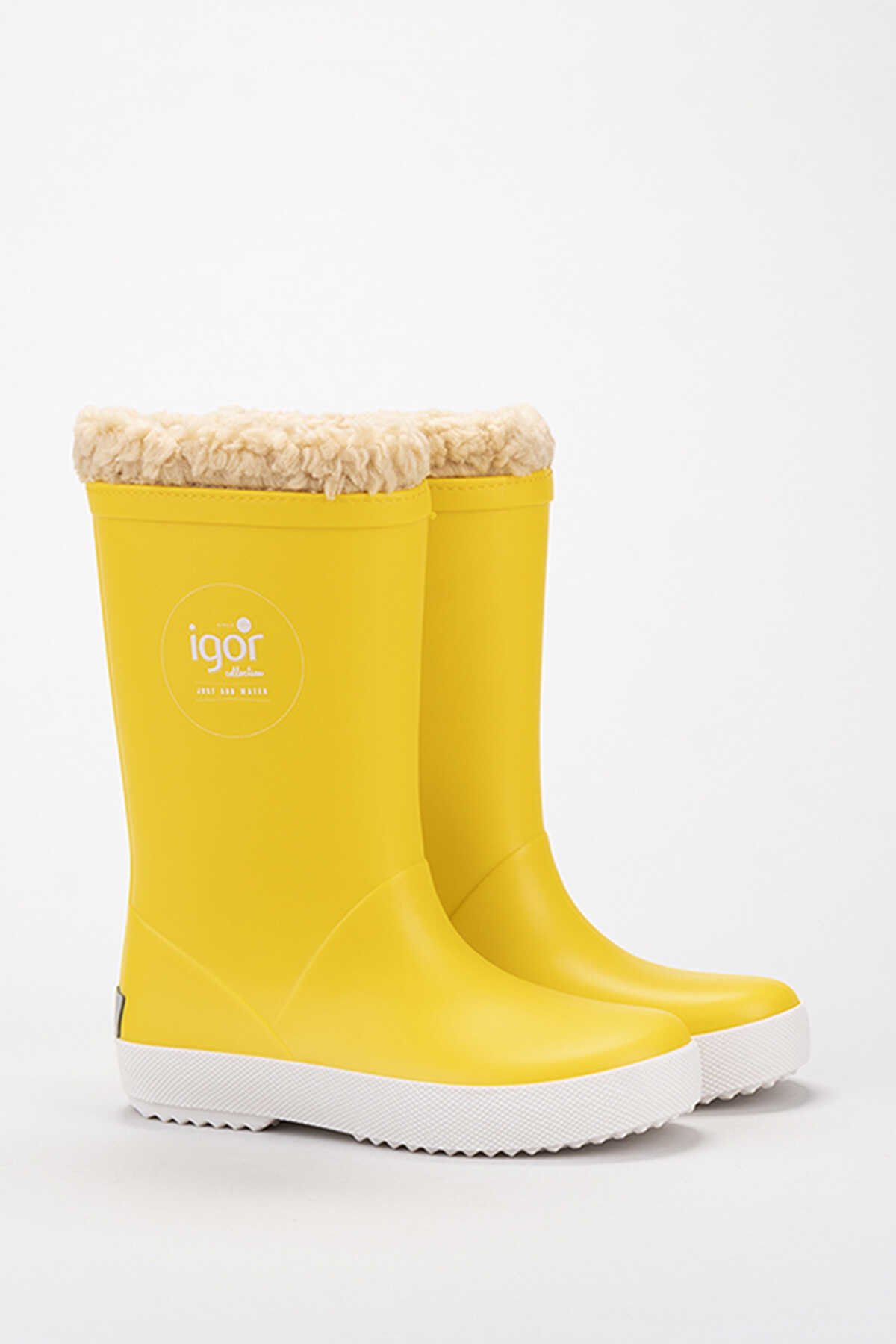 Igor - Igor SPLASHNAUTICO Yağmur Çizmesi Kız Çocuk Ayakkabı Sarı
