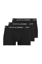 Jack & Jones - Jack & Jones 12171944 3 lü Erkek Siyah Boxer