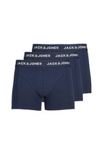 Jack & Jones - Jack & Jones 12171946 3 lü Erkek Mavi Boxer Jack & Jones - Jack & Jones 12171946 3 lü Erkek Mavi Boxer