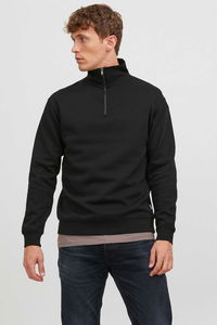Jack & Jones - Jack & Jones 12250747 Erkek Siyah Sweatshirt