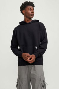 Jack & Jones - Jack & Jones 12251328 Erkek Siyah Sweatshirt