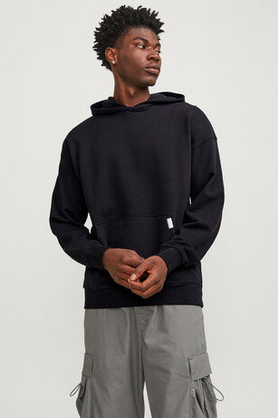 Jack & Jones 12251328 Erkek Siyah Sweatshırt