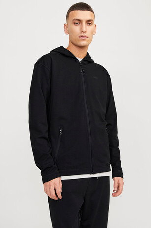 Jack & Jones 12253764 Erkek Siyah Sweatshırt