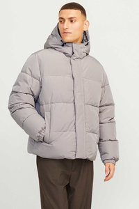 Jack & Jones - Jack & Jones 12256974 Erkek Taş Gri Mont & Kaban