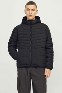 Jack & Jones - Jack & Jones 12256983 Erkek Siyah Mont & Kaban