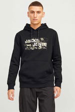 Jack & Jones - Jack & Jones 12261670 Erkek Siyah Sweatshirt