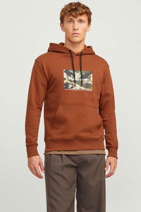 Jack & Jones - Jack & Jones 12266801 Erkek Sweatshirt Kiremit