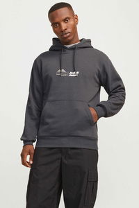 Jack & Jones - Jack & Jones 12266908 Erkek Antrasit Sweatshirt
