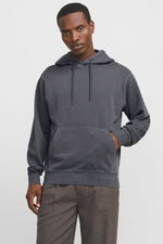Jack & Jones - Jack & Jones 12268272 Erkek Koyu Gri Sweatshırt Jack & Jones - Jack & Jones 12268272 Erkek Koyu Gri Sweatshırt