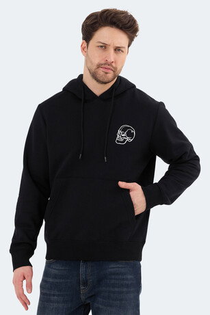 Jack & Jones 12275152 Erkek Siyah Sweatshırt