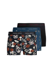 Jack & Jones - Jack & Jones JACMURPHY SKULL Erkek Karışık Boxer