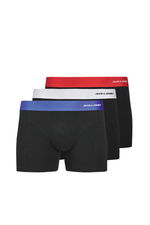 Jack & Jones - Jack & Jones JACNYJAH BAMBOO 3 lü Erkek Siyah Boxer