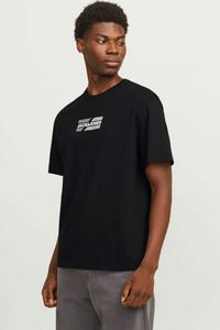 Jack & Jones - Jack & Jones JJCORP Erkek Siyah Tişört Jack & Jones - Jack & Jones JJCORP Erkek Siyah Tişört