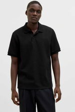 Jack & Jones - Jack & Jones JJEAUSTIN Erkek Siyah Tişört